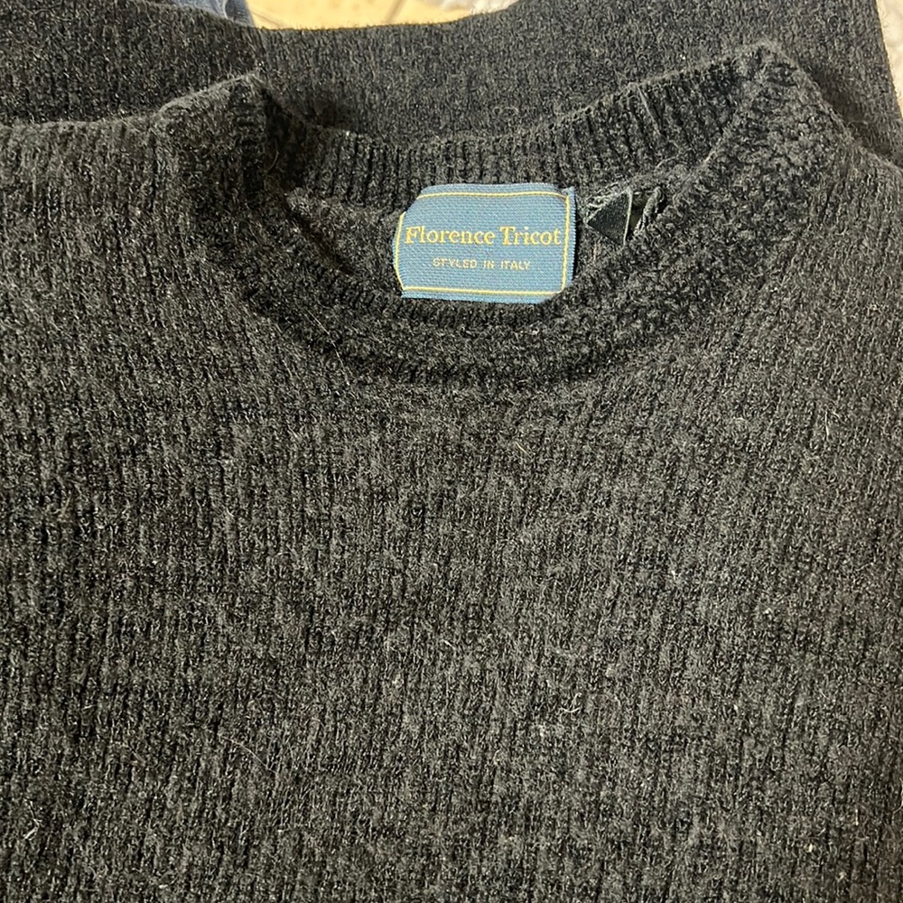 Black vintage sweater